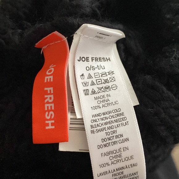 Joe Fresh Black Knit Hat - Picture 3 of 5